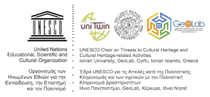 UNESCO Chair on Threats to Cultural Heritage and Cultural Heritage-related Activities, has been awarded to the Director of GeoLab at the Ionian University Professor Stavros Katsios